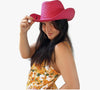 12 Cowboy Hats for Women and Men - Pink Cowgirl Hat