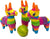 3 Pack Mini Donkey pinatas - Mexican Pinatas for Cinco de Mayo Decorations, Fiestas or Mexican themed Events
