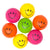 24 Pack Smile Face Stress Balls - Squeeze Ball Squishies Toy (2 DZ)